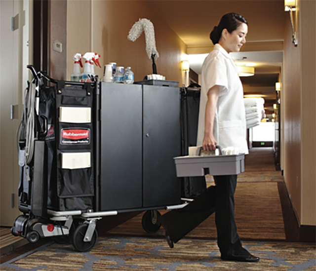 Housekeeping - Linen carts  RezaHygiene - Your Partner in Hygiene